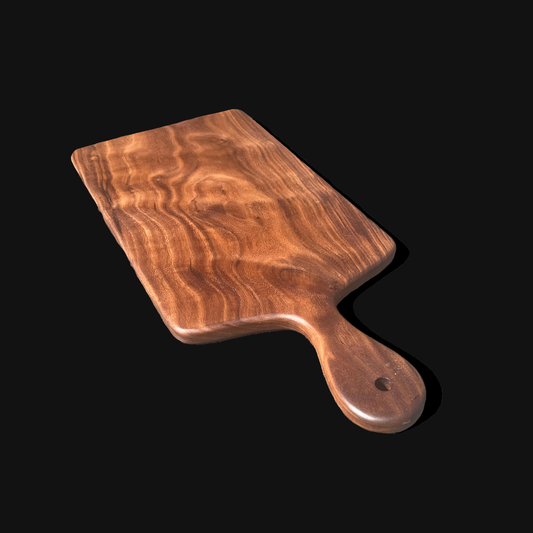 Custom Center Handle Charcuterie / Cutting Board - Walnut